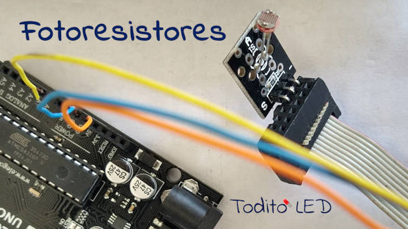 Fotoresistencia LDR, funcionamiento, tipos y aplicaciones con Arduino