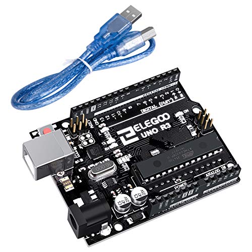 ELEGOO UNO R3 Board ATmega328P with USB Cable(Arduino-Compatible) for Arduino