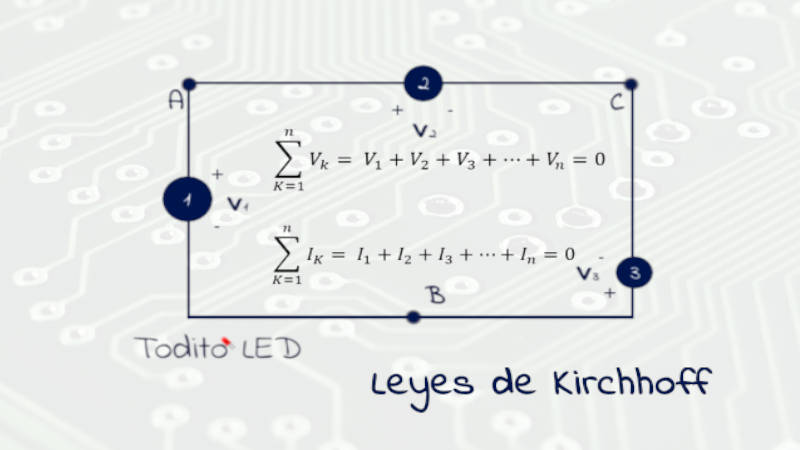 Leyes de Kirchhoff: Leyes de corriente y voltaje